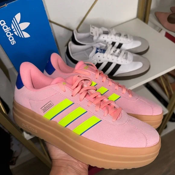 NEW ADIDAS  VL COURT BOLD SNEAKER - Picture 5 of 17